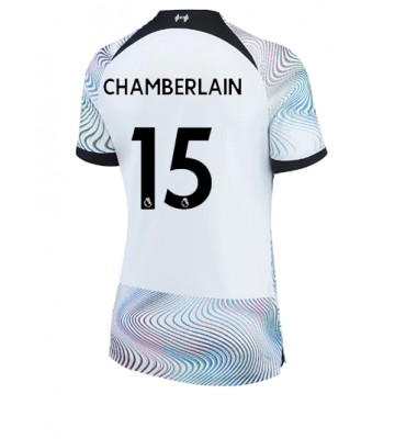 Liverpool Chamberlain #15 Bortedrakt Kvinner 2022-23 Kortermet